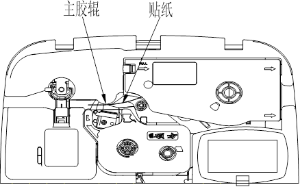 標簽線(xiàn)號兩用機安裝標簽