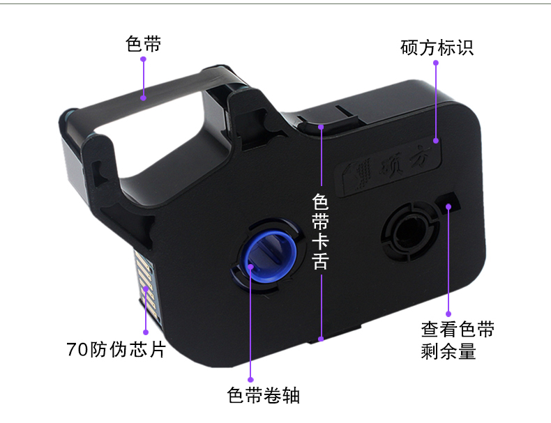 碩方線(xiàn)號機色帶