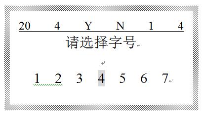 線(xiàn)號機字號怎么設置